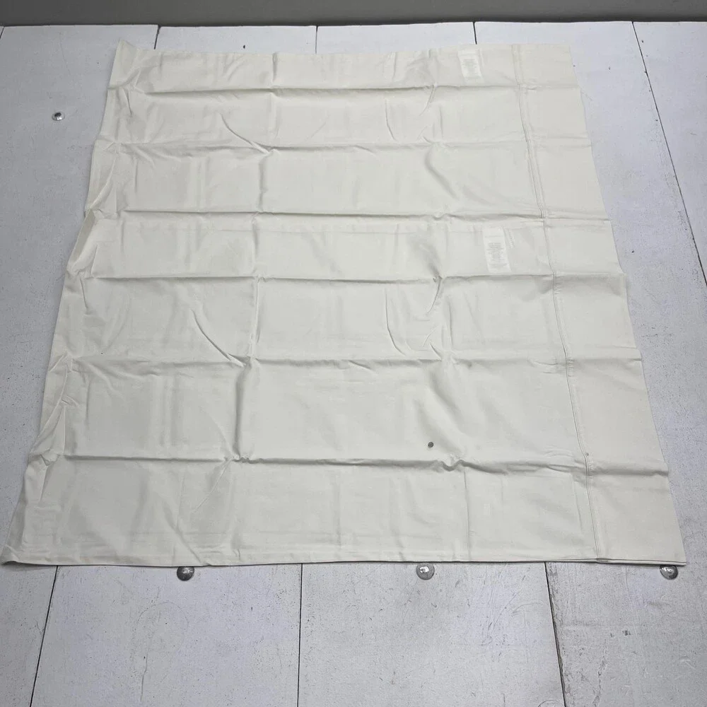 Pottery Barn Pillowcases Set Of 2 Organic Cotton 20x32 400TC Percale White